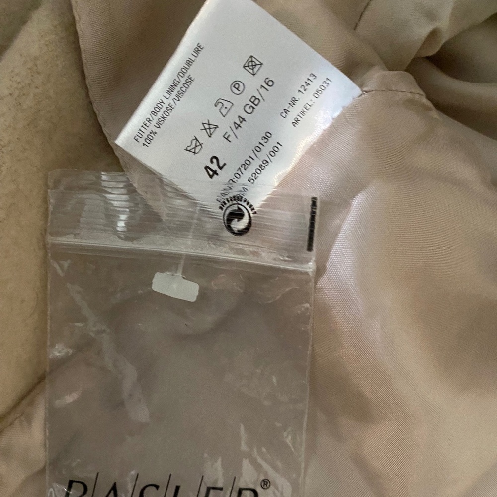 Camel  Basler Wool Coat - Picture 8 of 8